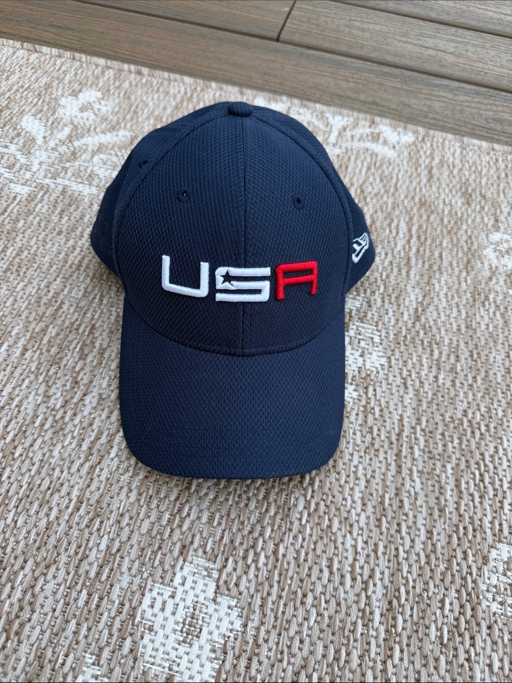 USA Embroidered Navy USA GOLF Baseball Cap
